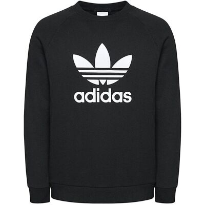 adidas adicolor Classics Trefoil Crew - Herren Pullover Sweatshirt Schwarz H06651 Schwarz S adidas adicolor Classics Trefoil Crew - Herren Pullover Sweatshirt Schwarz H06651 Schwarz S