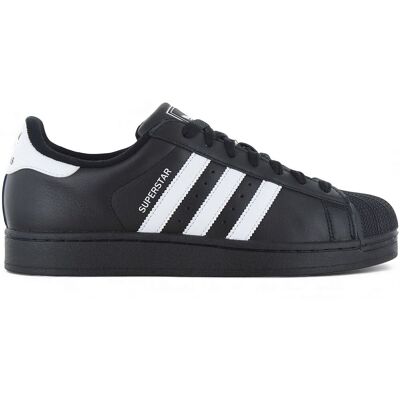 adidas Originals Superstar II 2 - Sneakers Schuhe Leder Schwarz JI0079 Schwarz 40 adidas Originals Superstar II 2 - Sneakers Schuhe Leder Schwarz JI0079 Schwarz 40