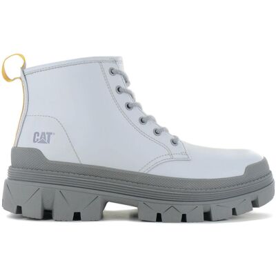 CAT Caterpillar Hardwear Mid Boots - Stiefel Leder Grau P111330 Grau 38 CAT Caterpillar Hardwear Mid Boots - Stiefel Leder Grau P111330 Grau 38