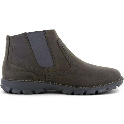 CAT Caterpillar Hoffman Casual - Herren Chelsea Boots Stiefel Stiefeletten Leder Grau P720661 Grau 41 CAT Caterpillar Hoffman Casual - Herren Chelsea Boots Stiefel Stiefeletten Leder Grau P720661 Grau 41