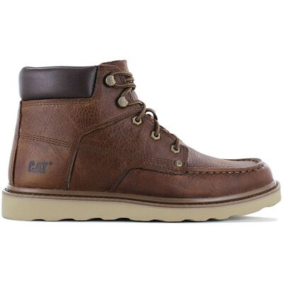 CAT Caterpillar BYRON Boots - Herren Stiefel Mokassin Schuhe Leder Braun P723602 Braun 41 CAT Caterpillar BYRON Boots - Herren Stiefel Mokassin Schuhe Leder Braun P723602 Braun 41