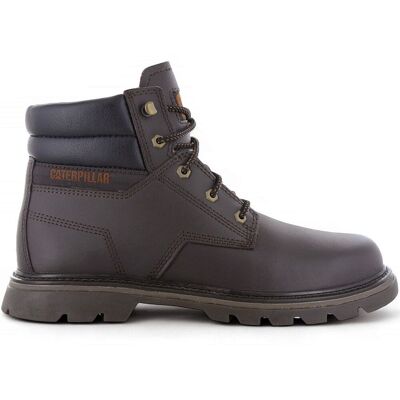 CAT Caterpillar Quadrate Boots - Herren Stiefel Leder Braun P723803 Braun 45 CAT Caterpillar Quadrate Boots - Herren Stiefel Leder Braun P723803 Braun 45