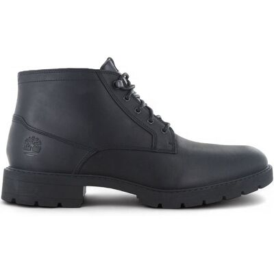 TIMBERLAND Elmhurst Mid Chukka Boot - Herren Winter Schuhe Stiefel Leder Schwarz TB0A2976-001 Schwarz 44 TIMBERLAND Elmhurst Mid Chukka Boot - Herren Winter Schuhe Stiefel Leder Schwarz TB0A2976-001 Schwarz 44