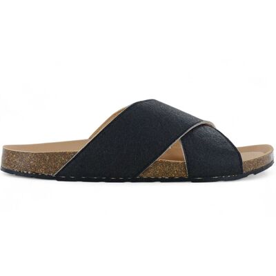 NAE Vegan Shoes TUPAI - Herren klassische Sandalen Schwarz - Hergestellt in Spanien Schwarz 40 NAE Vegan Shoes TUPAI - Herren klassische Sandalen Schwarz - Hergestellt in Spanien Schwarz 40