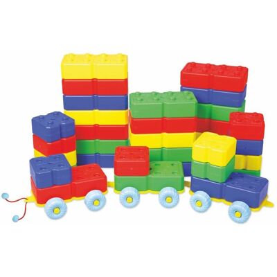Monkey-Gym Kleine Lernbausteine im Wagen King Monkey-Gym Kleine Lernbausteine im Wagen King