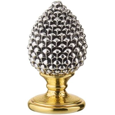 Valenti Argenti Sizilianischer Tannenzapfen Skulptur - Silber Valenti Argenti Sizilianischer Tannenzapfen Skulptur - Silber