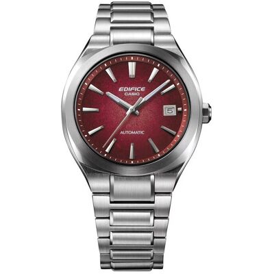 Edifice Herren-Automatikarmbanduhr mit rotem Zifferblatt EFK-200D-4AER - CASIO Edifice Herren-Automatikarmbanduhr mit rotem Zifferblatt EFK-200D-4AER - CASIO