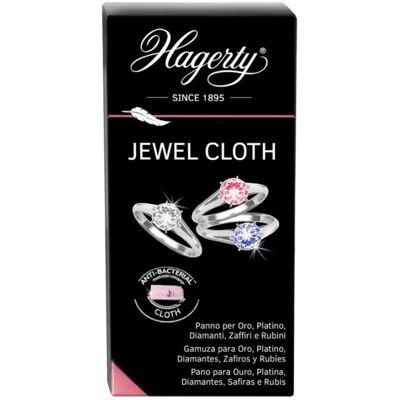 Hagerty Jewel Cloth Tuch zum Reinigen von Schmuck und Edelsteinen - Hagerty Hagerty Jewel Cloth Tuch zum Reinigen von Schmuck und Edelsteinen - Hagerty