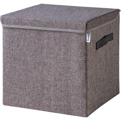 Lifeney Aufbewahrungsbox mit Deckel - 33x33x33cm - Aufbewahrungsbox Lifeney Aufbewahrungsbox mit Deckel - 33x33x33cm - Aufbewahrungsbox