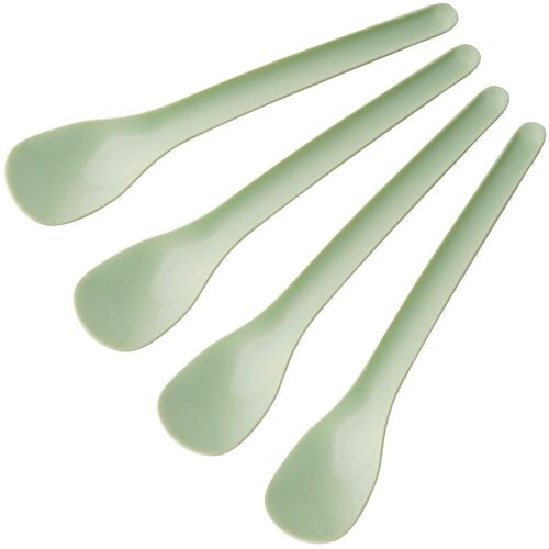 Fackelmann Eierlöffel Eco, 14cm, 4 St., grün