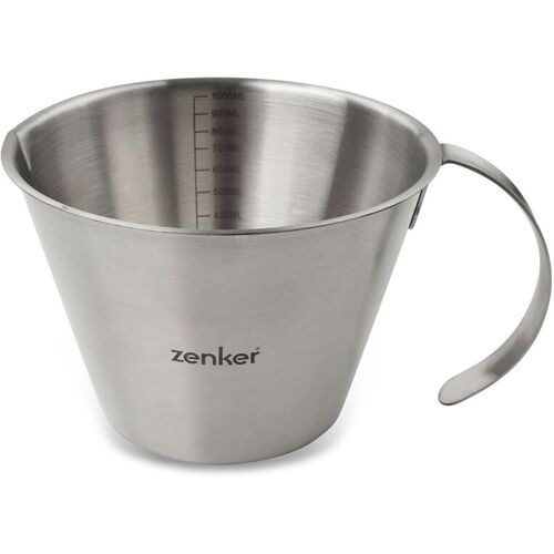 Zenker Messbecher, 1 l, Edelstahl