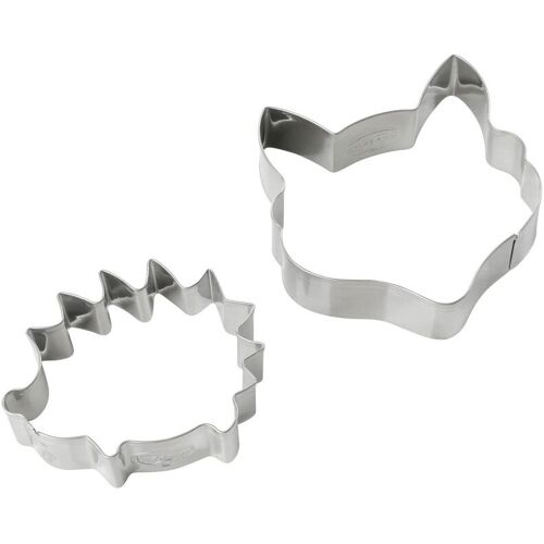 Dr. Oetker Ausstecher Igel und Fuchs White Christmas Baking, 2-teilig