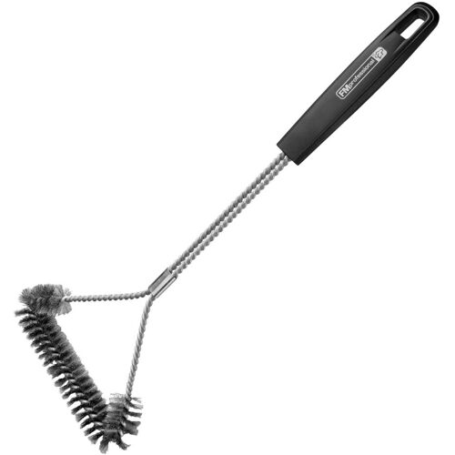 FMprofessional Profi-Drahtbürste, 46cm, Edelstahl