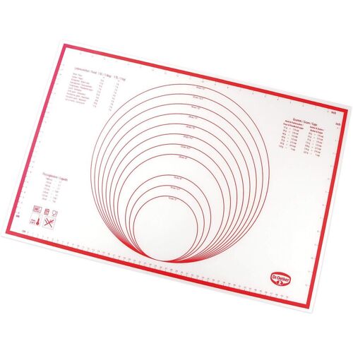 Dr. Oetker Backmatte Flexxibel Love, 60x40cm, Silikon