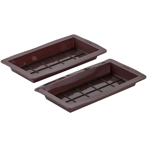 Zenker Schokoladenform Dubai-Schokolade, Silikon, 2 Stück