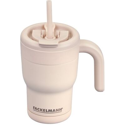 Fackelmann Pamela Reif Thermotrinkbecher Pastell Beige, 420ml Fackelmann Pamela Reif Thermotrinkbecher Pastell Beige, 420ml
