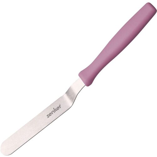 Zenker Dekorierspatel gewinkelt Sweet Sensation, 22cm, Frozen Rose