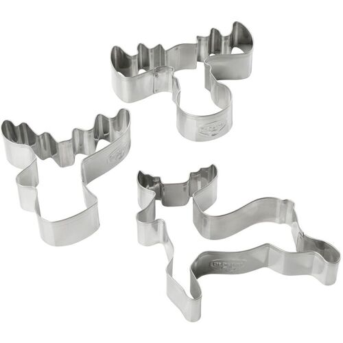 Dr. Oetker Ausstecher Hirsch und Elch White Christmas Baking, 3-teilig