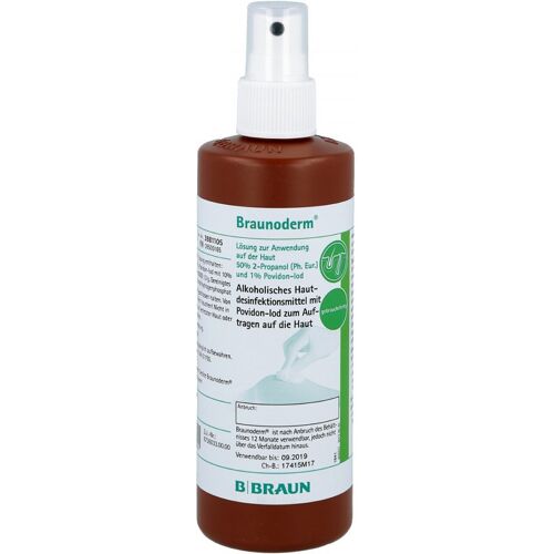 Braunoderm Sprühflasche Lösung