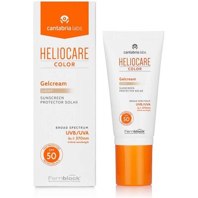 Heliocare Licht SPF 50 Getönte Sonnencreme - Für Alle Hauttypen Heliocare Licht SPF 50 Getönte Sonnencreme - Für Alle Hauttypen