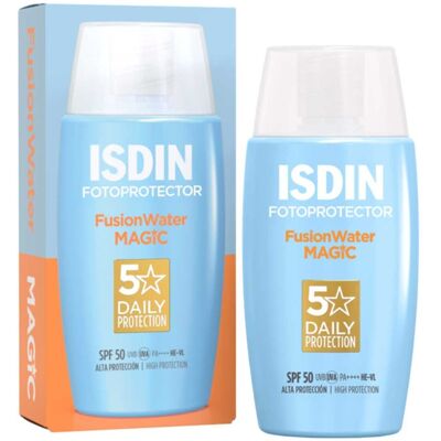 Isdin Fusion Water Magic SPF50 Ultraleichte Sonnencreme 50ml Isdin Fusion Water Magic SPF50 Ultraleichte Sonnencreme 50ml