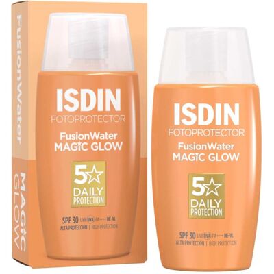 Isdin Fusion Water Magic Glow SPF 30 - Sonnencreme Isdin Fusion Water Magic Glow SPF 30 - Sonnencreme