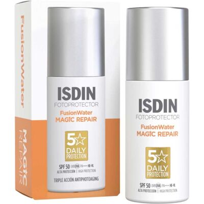 Isdin Fusion Water Sonnenschutz SPF 50 50ml - Solar Dermocosmetics Isdin Fusion Water Sonnenschutz SPF 50 50ml - Solar Dermocosmetics