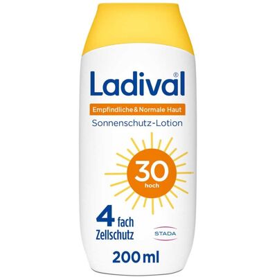 Ladival Empfindliche & Normale Haut LSF 30 Lotion - Sonnenschutz Ladival Empfindliche & Normale Haut LSF 30 Lotion - Sonnenschutz