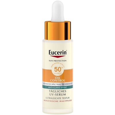 Eucerin Oil Control Face Sun Tägliches UV-Serum LSF 50+ Eucerin Oil Control Face Sun Tägliches UV-Serum LSF 50+