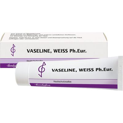 Bombastus Vaseline Weiß Babycreme & Öle - Hautschutzsalbe Bombastus Vaseline Weiß Babycreme & Öle - Hautschutzsalbe