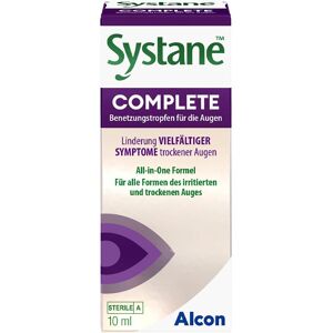 Alcon Systane Complete Augentropfen 10ml - Trockene Augen Linderung Alcon Systane Complete Augentropfen 10ml - Trockene Augen Linderung