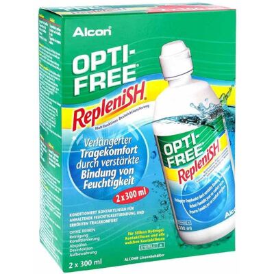 Opti-free Replenish 2er Set Alcon All-in-One-System Kontaktlinsenpflegemittel - Kontaktlinsenpflege Opti-free Replenish 2er Set Alcon All-in-One-System Kontaktlinsenpflegemittel - Kontaktlinsenpflege