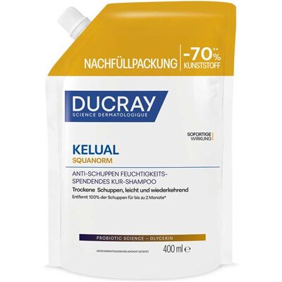 DUCRAY KELUAL SQUANORM Shampoo Trockene Schuppen REFILL DUCRAY KELUAL SQUANORM Shampoo Trockene Schuppen REFILL
