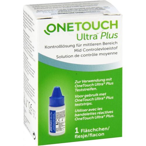 One Touch Ultra Plus Kontrolllösung mittel