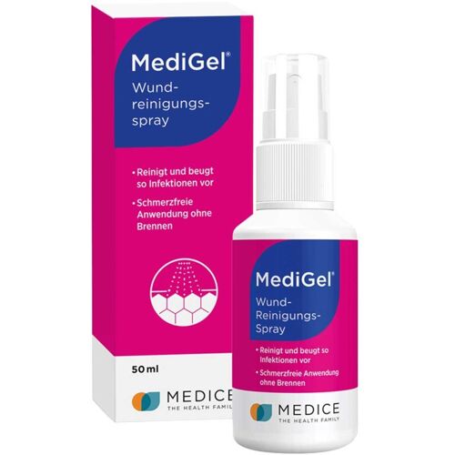 MediGel Wundreinigungsspray zum Säubern von Wunden