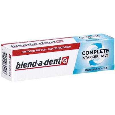 Blend A Dent Complete Haftcreme Originale Frische - Zahnprothesenkleber Blend A Dent Complete Haftcreme Originale Frische - Zahnprothesenkleber