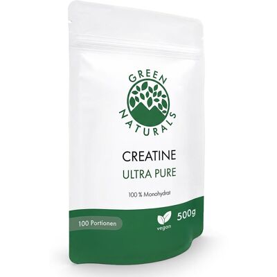 Green Naturals Creatine Ultra Pure 100% Monohydrat Green Naturals Creatine Ultra Pure 100% Monohydrat