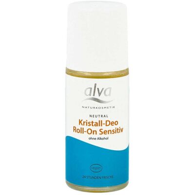 Alva Kristall Deo Roll-on Sensitiv - Deodorant für empfindliche Haut Alva Kristall Deo Roll-on Sensitiv - Deodorant für empfindliche Haut