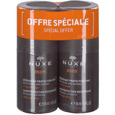 Nuxe Men Duo 24h Schutz Deodorant Roll-On Set 2 Stück Nuxe Men Duo 24h Schutz Deodorant Roll-On Set 2 Stück