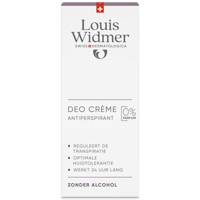 Widmer Unparfümierte Deo Creme - Antiperspirant Widmer Unparfümierte Deo Creme - Antiperspirant