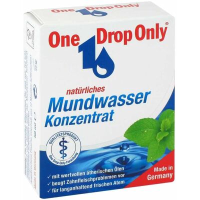 One Drop Only Natürliches Mundwasser Konzentrat - Mundwasser Konzentrat One Drop Only Natürliches Mundwasser Konzentrat - Mundwasser Konzentrat