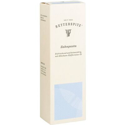 Retterspitz Zahnpasta 75 ml - Mit Meersalz & Pfefferminzöl Retterspitz Zahnpasta 75 ml - Mit Meersalz & Pfefferminzöl