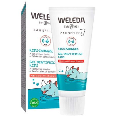 Weleda Kids-Zahngel mit Fluorid, Kinder 0-6 Jahre Weleda Kids-Zahngel mit Fluorid, Kinder 0-6 Jahre