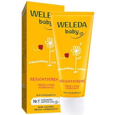 Weleda Baby Gesichtscreme Calendula Weleda Baby Gesichtscreme Calendula
