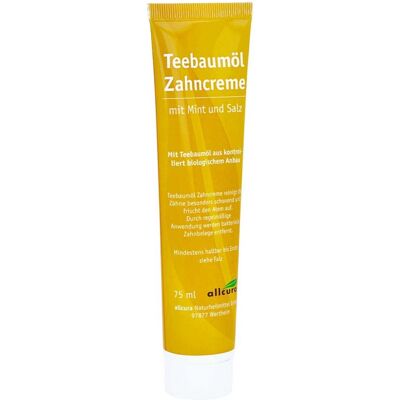 Teebaum Zahncreme Teebaum Zahncreme