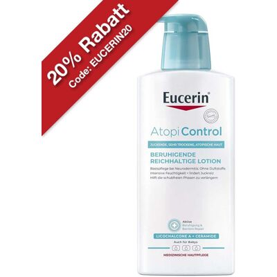 Eucerin AtopiControl Beruhigende Reichhaltige Lotion Eucerin AtopiControl Beruhigende Reichhaltige Lotion