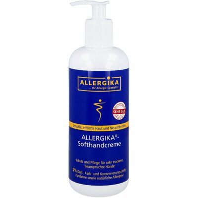 ALLERGIKA Handcreme - Spenderflasche 500 ml - Feuchtigkeit, Schutz, Vitamin E ALLERGIKA Handcreme - Spenderflasche 500 ml - Feuchtigkeit, Schutz, Vitamin E