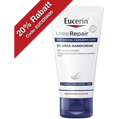Eucerin UreaRepair Plus Handcreme - 75ml - Für trockene Haut Eucerin UreaRepair Plus Handcreme - 75ml - Für trockene Haut