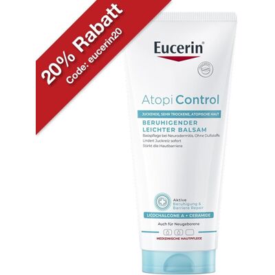 Eucerin AtopiControl Körperbalsam - Zu atopischen Ekzemen neigende Haut 200ml Eucerin AtopiControl Körperbalsam - Zu atopischen Ekzemen neigende Haut 200ml