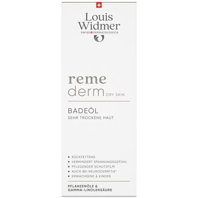 Louis Widmer remederm Badeöl unparfümiert Louis Widmer remederm Badeöl unparfümiert